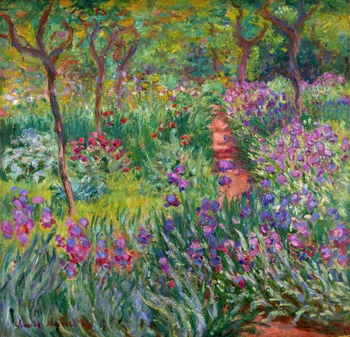 The Iris Garden at Giverny, 1899-1900 v2