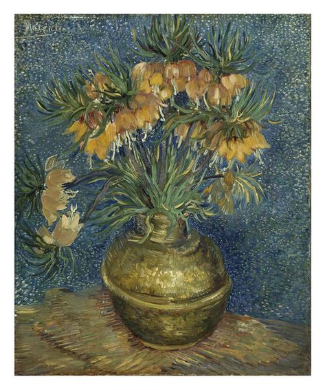 Imperial Fritillaries in a Copper Vase 1887
