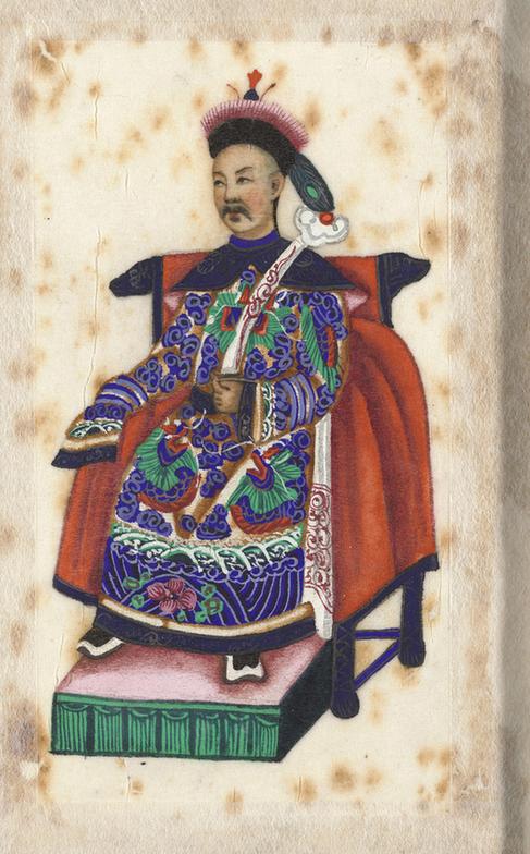 清代宫廷人物画册-1