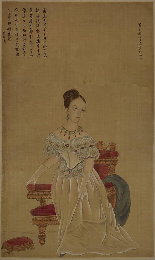 女王威多烈小照图