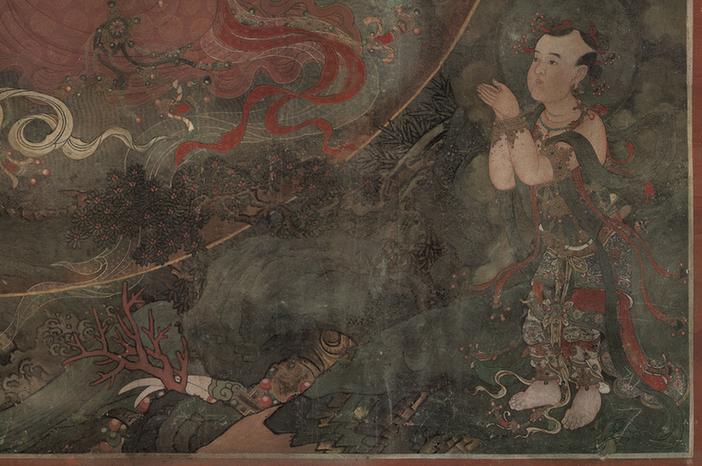 水月观音坐像（无色差版）