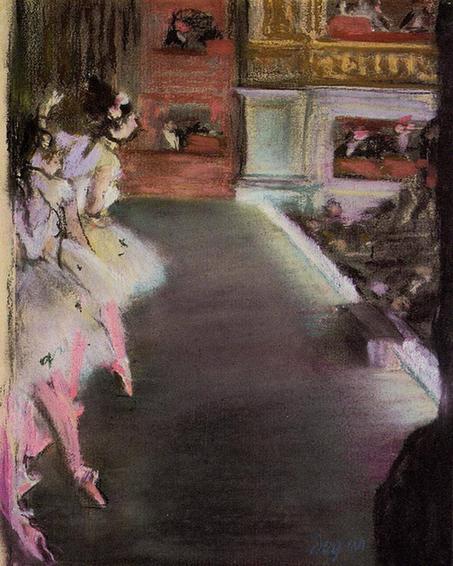Dancers at the Old Opera House - circa - National Gallery of Art - Washington (USA) - pastel