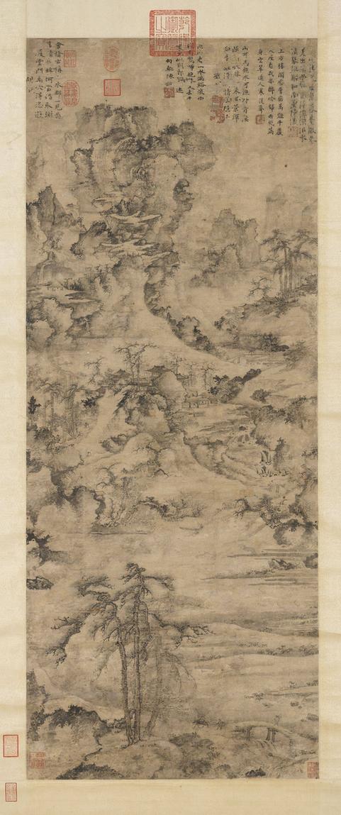 宋人千岩万壑轴