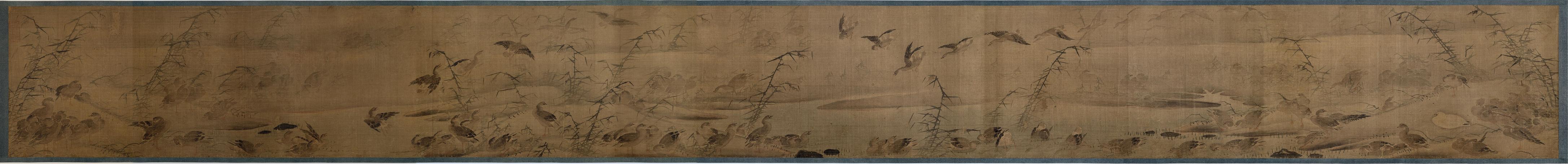 百雁图卷