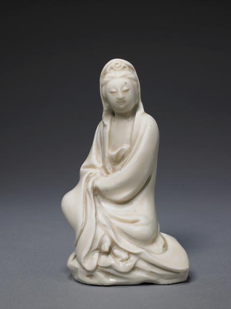 德化窑观音菩萨坐像