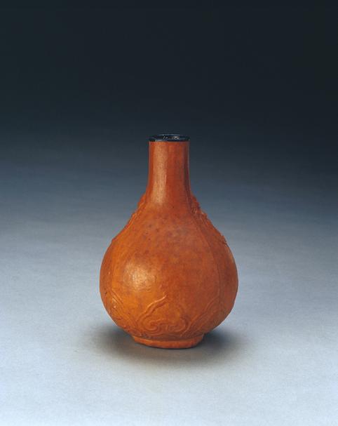 乾隆款匏制胆式瓶