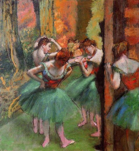 Dancers, Pink and Green - circa - - Metropolitan Museum of Art (USA