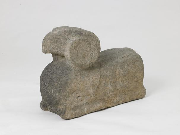 居巢刘君墓石羊刻石