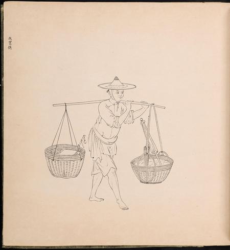 白描街头买卖画册-41