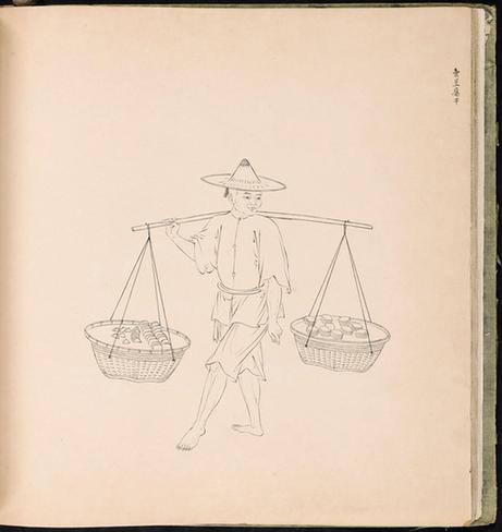 白描街头买卖画册-81