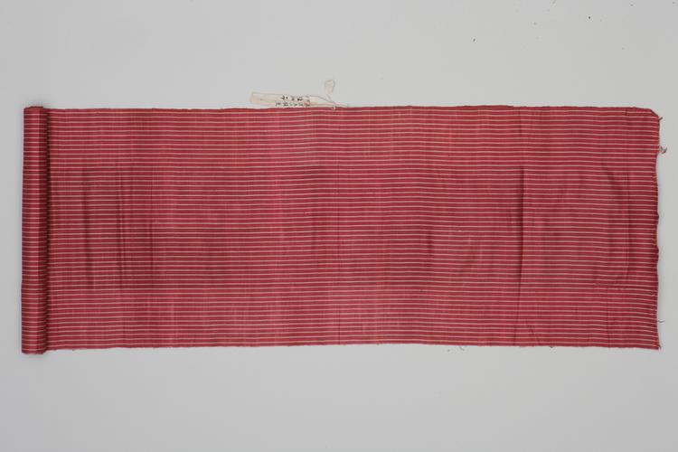 红色条纹回回布