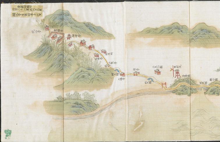 自杭州行宫游西湖道里图说