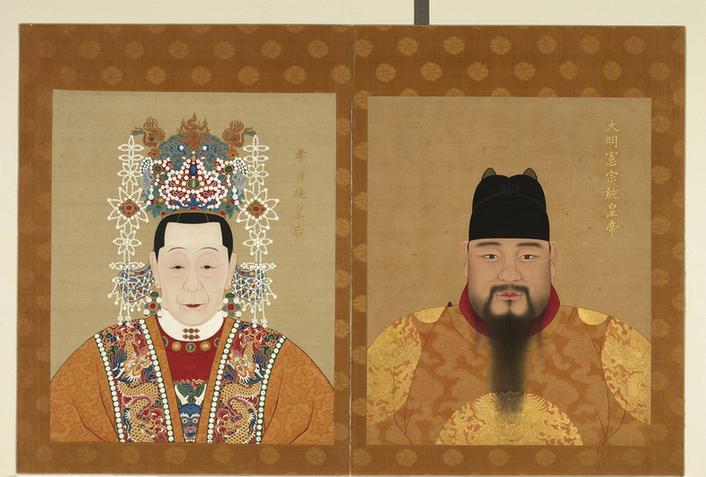 宪宗纯皇帝；孝贞纯皇后