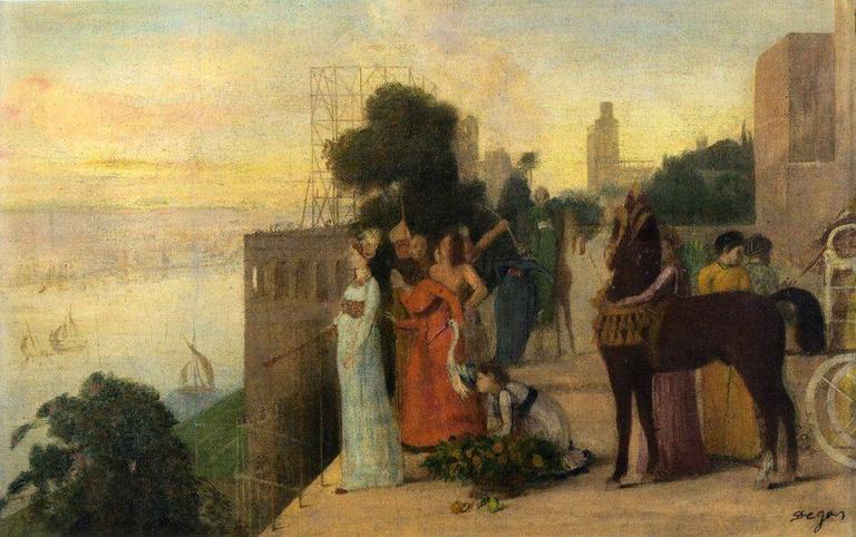 Semiramis Building a City - 1861 - Private collection