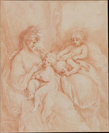 Benjamin West--Maternity