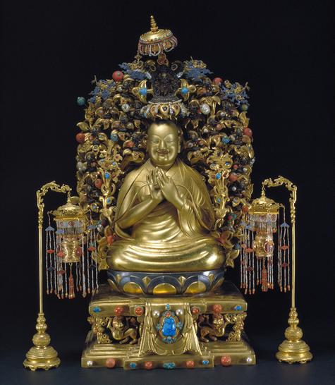 金宗喀巴喇嘛像