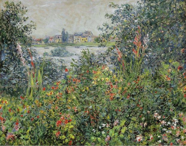 Flowers at Vetheuil, 1880