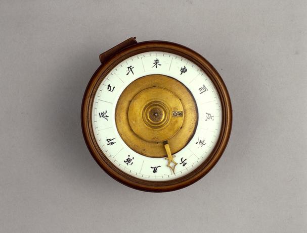 铜十二辰圆式表