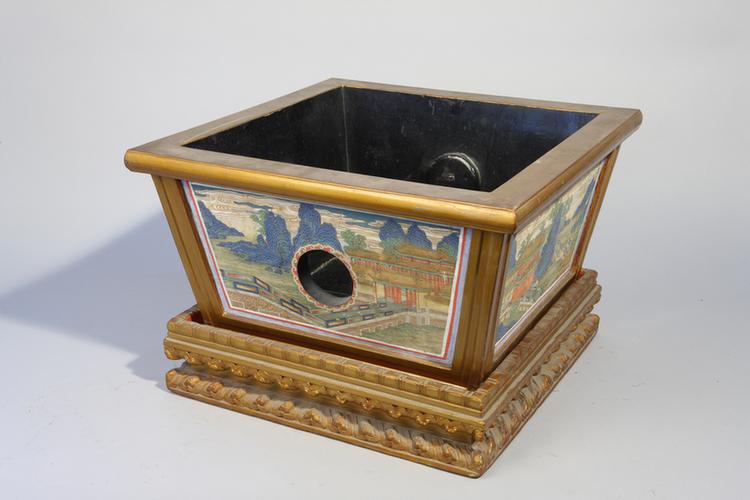 木彩画中和韶乐柷