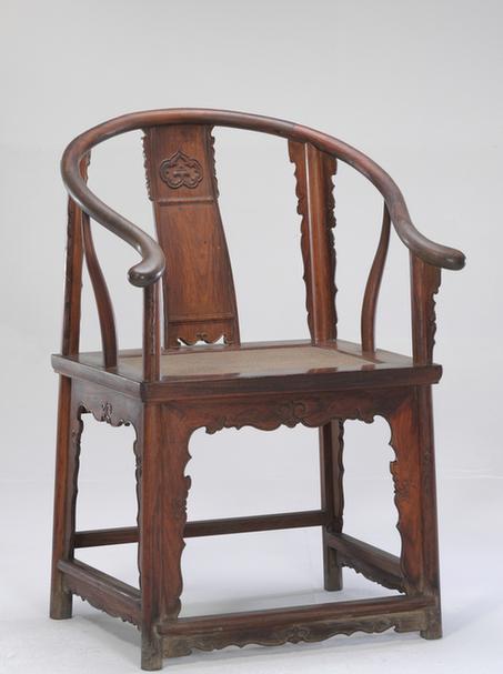 黄花梨木圈椅