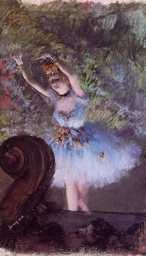 Dancer – circa 1877-1878 - Private collection - pastel