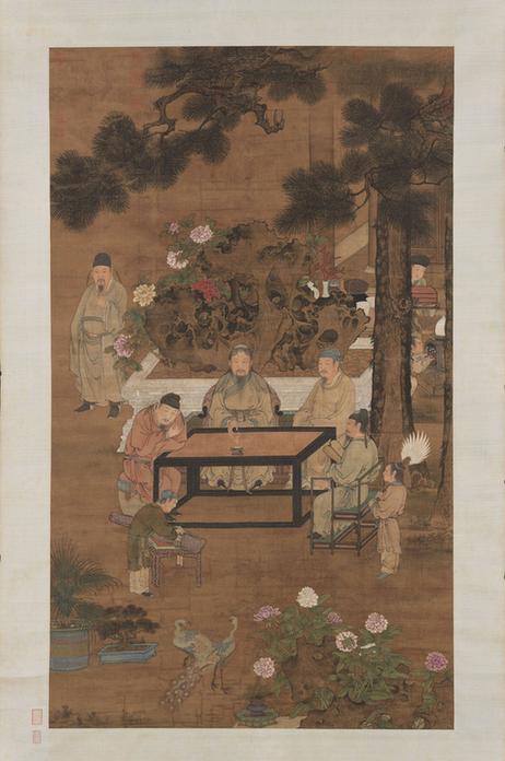 十八学士图其三