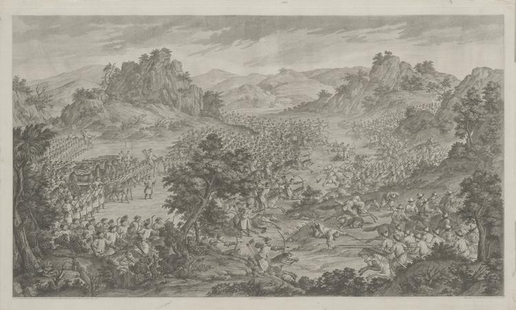 平定两金川得胜图册