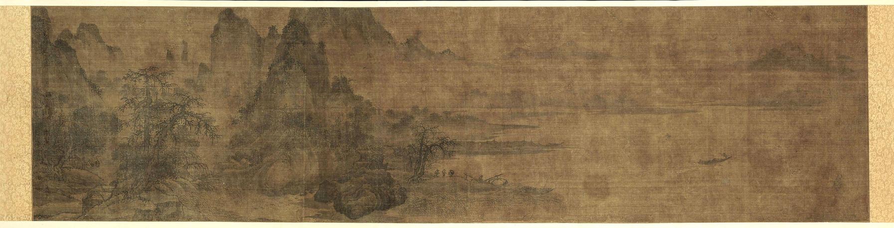 潇湘八景-渔村落照