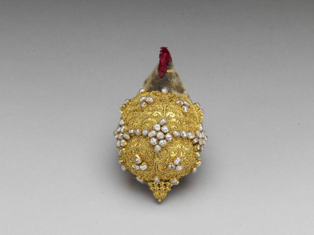 包金镶米珠回钮-2