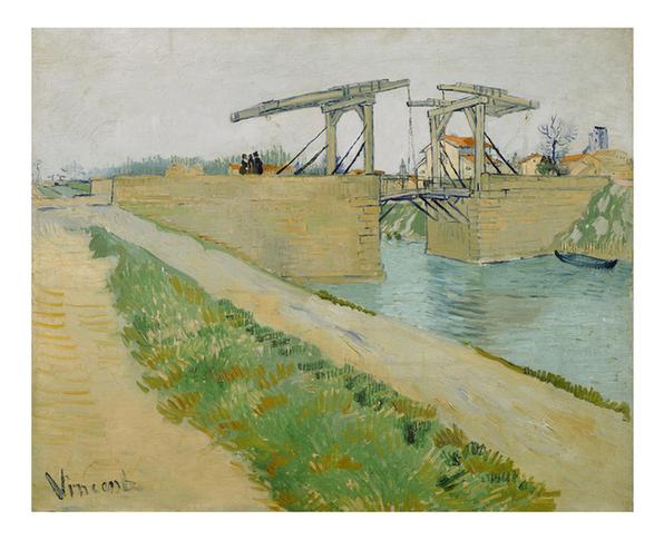 The Langlois bridge (March - )