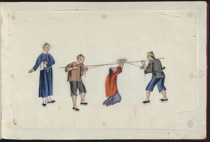 清代刑罚记录图册-17