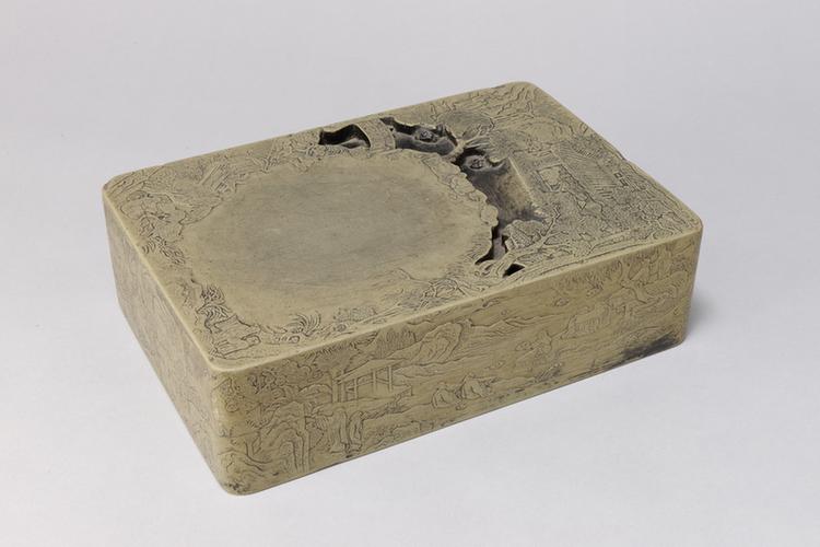 兰亭修禊图石砚