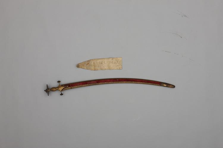 铁柄绒鞘番属刀