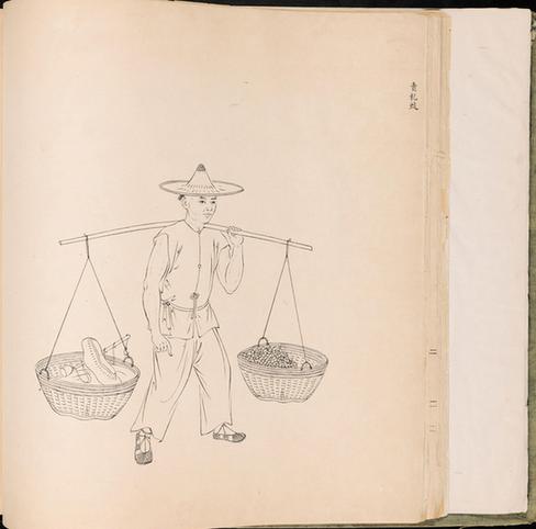 白描街头买卖画册-38