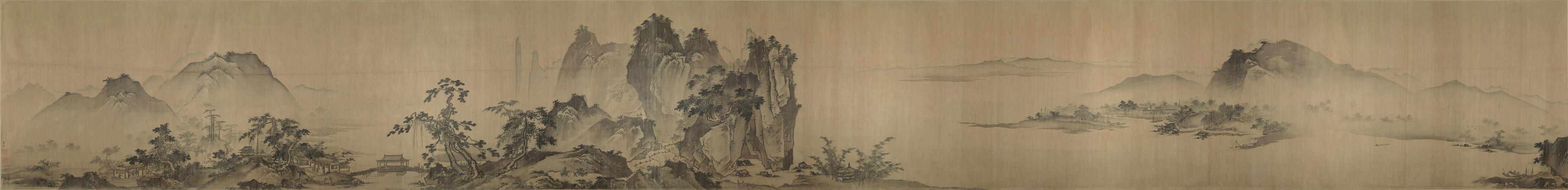 长江万里图后卷