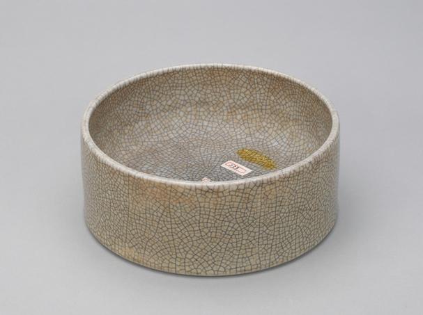 仿哥窑瓷辟雍砚