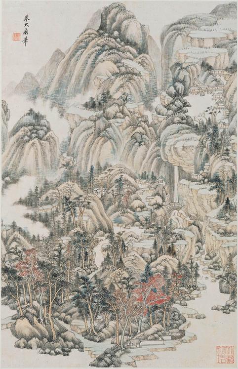 仿宋元山水册-6