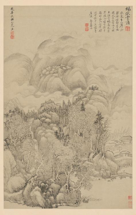 王翚仿古山水册