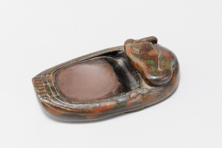澄泥鹅式砚