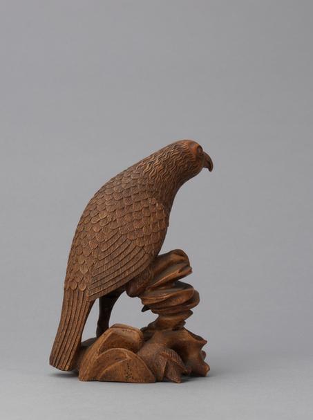 竹根雕小鹰