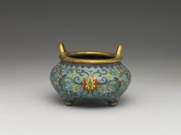 铜珐瑯炉