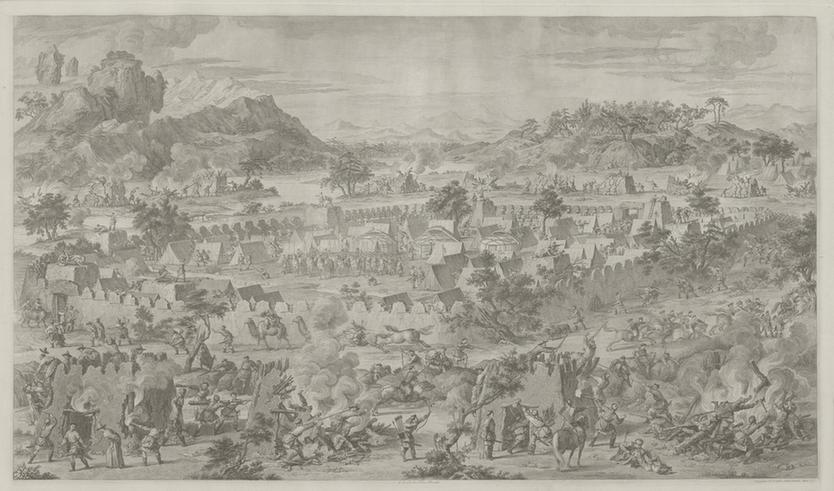 平定两金川得胜图册