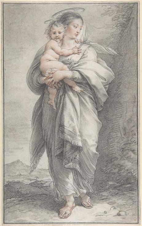 Giuseppe Cades--Virgin and Child