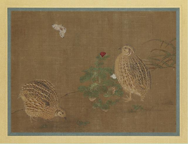 鹌鹑图