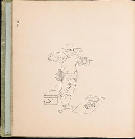 白描街头买卖画册-88