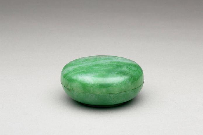 翠玉印泥盒