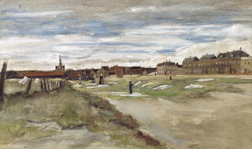 Bleaching Ground at Scheveningen 1882