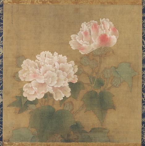 红白芙蓉图（二）