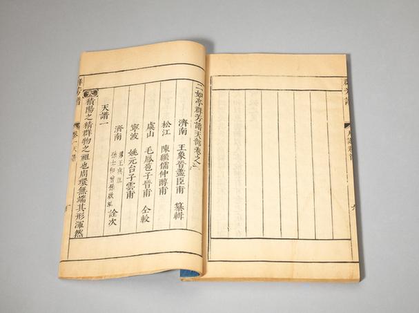 二如亭群芳谱二十八卷