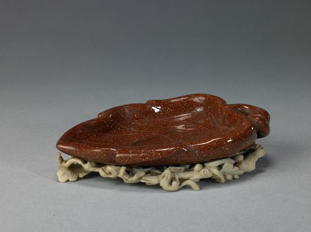 金星玻璃秋叶式洗